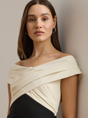 Lauren Ralph Lauren Koktejl obleka | črna barva