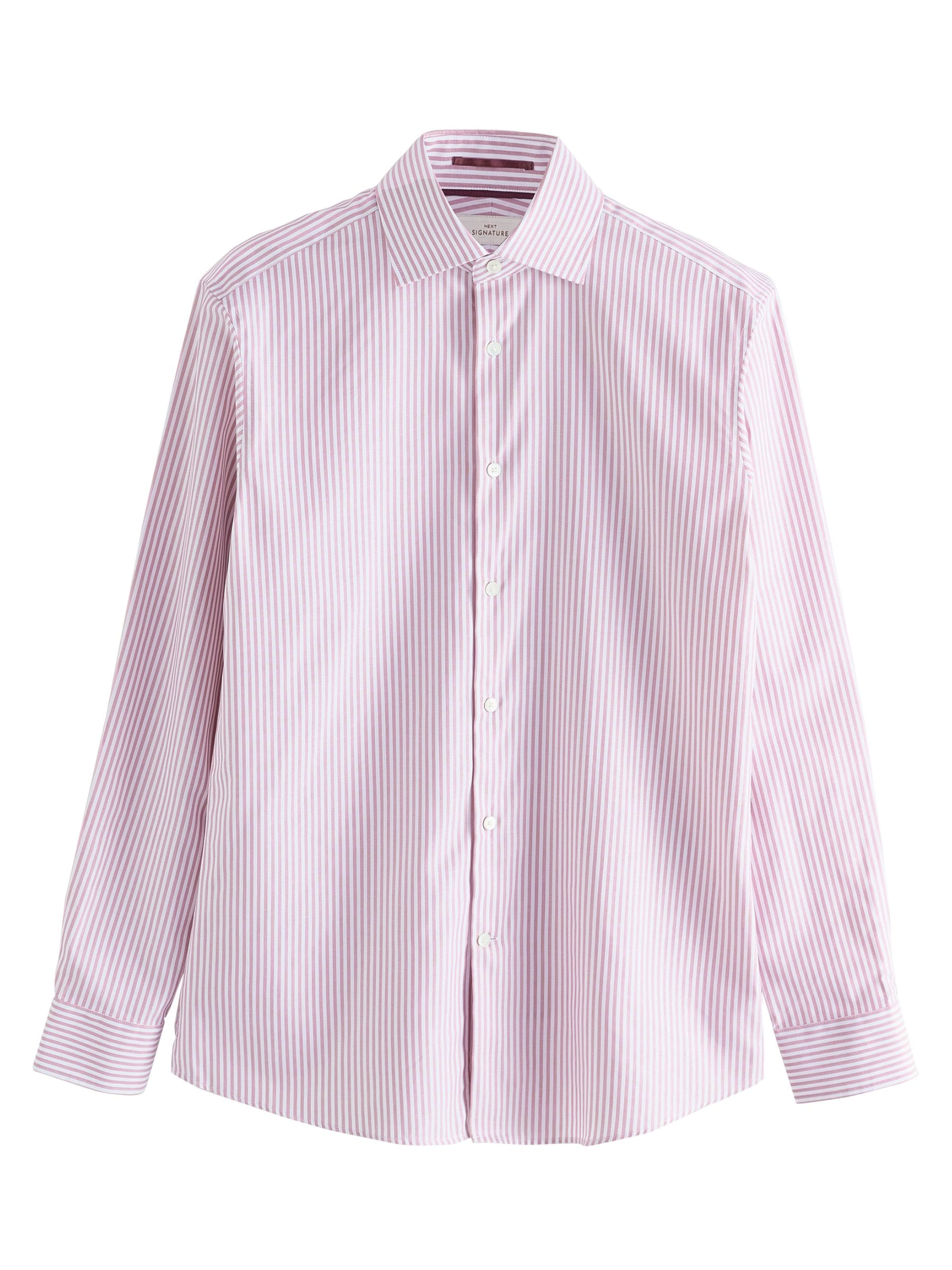 Slim fit Cămașă de la Next pe roz: față