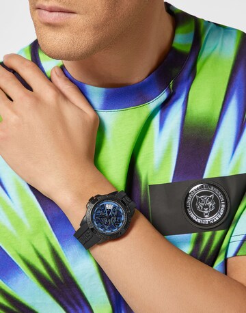 Montre à affichage analogique 'Touchdown' Plein Sport en noir