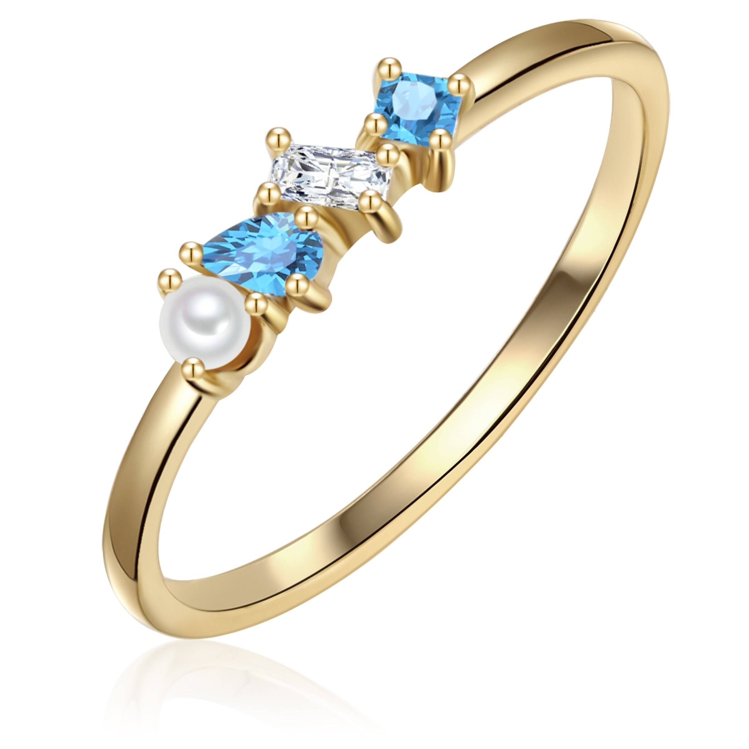 Glanzstücke München Ring in Gold: front