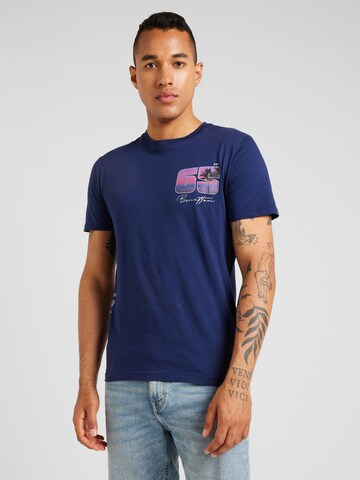 UNITED COLORS OF BENETTON T-Shirt in Blau