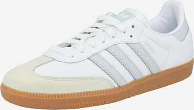 ADIDAS ORIGINALS Låg sneaker 'Samba' i beige / ljusblå / vit, Produktvy