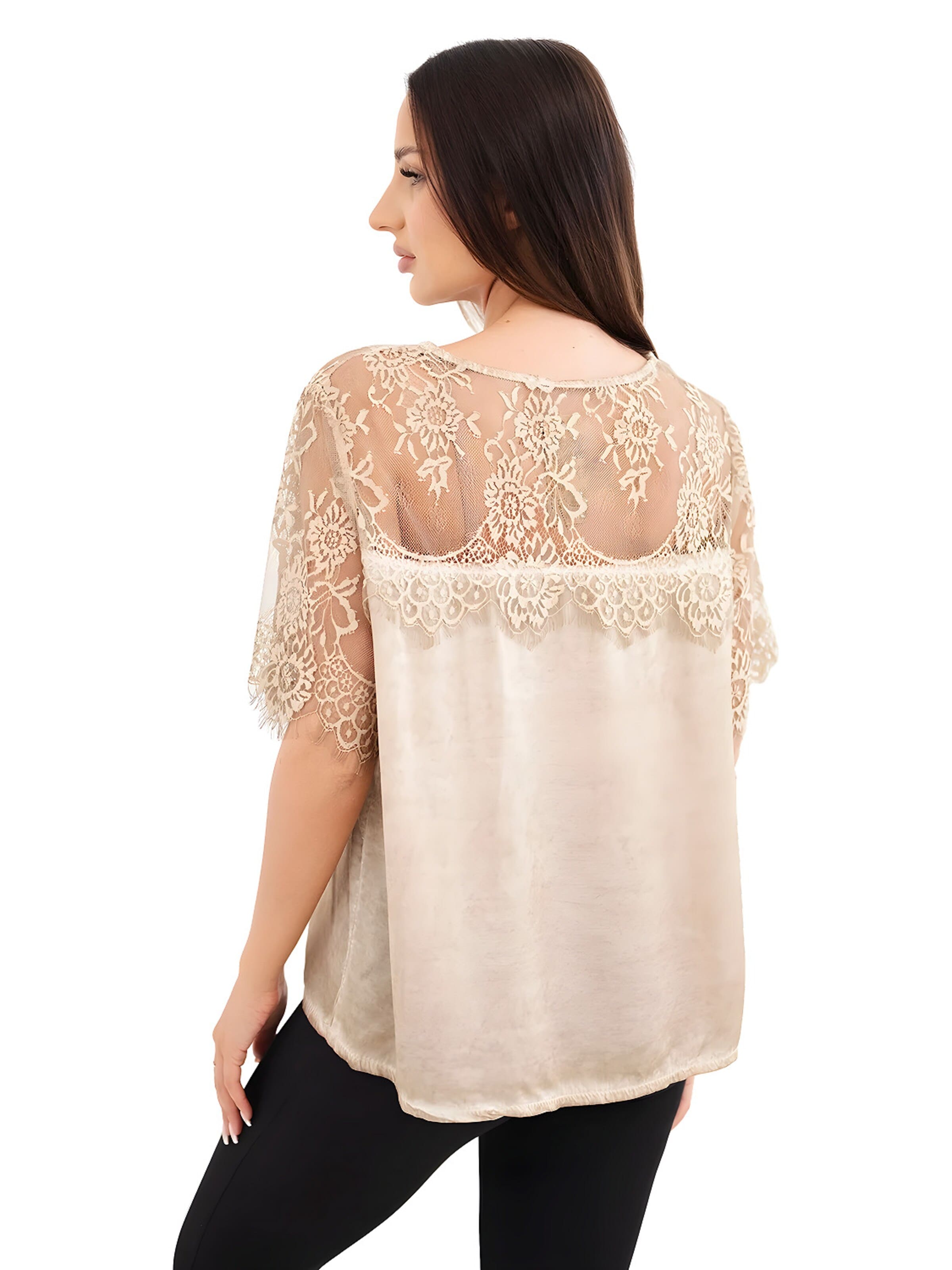 Lumera Bluse 'Cosima'‌‌‌‌‌‌‌‌ in Beige