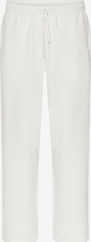 Regular Pantalon 'Relaxed Straight' cfab (formerly creamy fabrics) en blanc : devant
