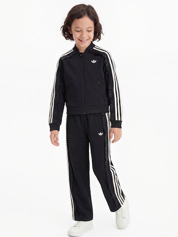 ADIDAS ORIGINALS Juoksupuku 'FIREBIRD' värissä musta: etupuoli