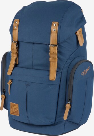 NitroBags Backpack in Blue: front