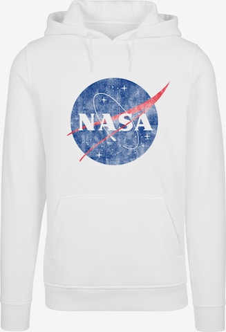 Sweat-shirt 'NASA Classic Insignia' F4NT4STIC en blanc : devant