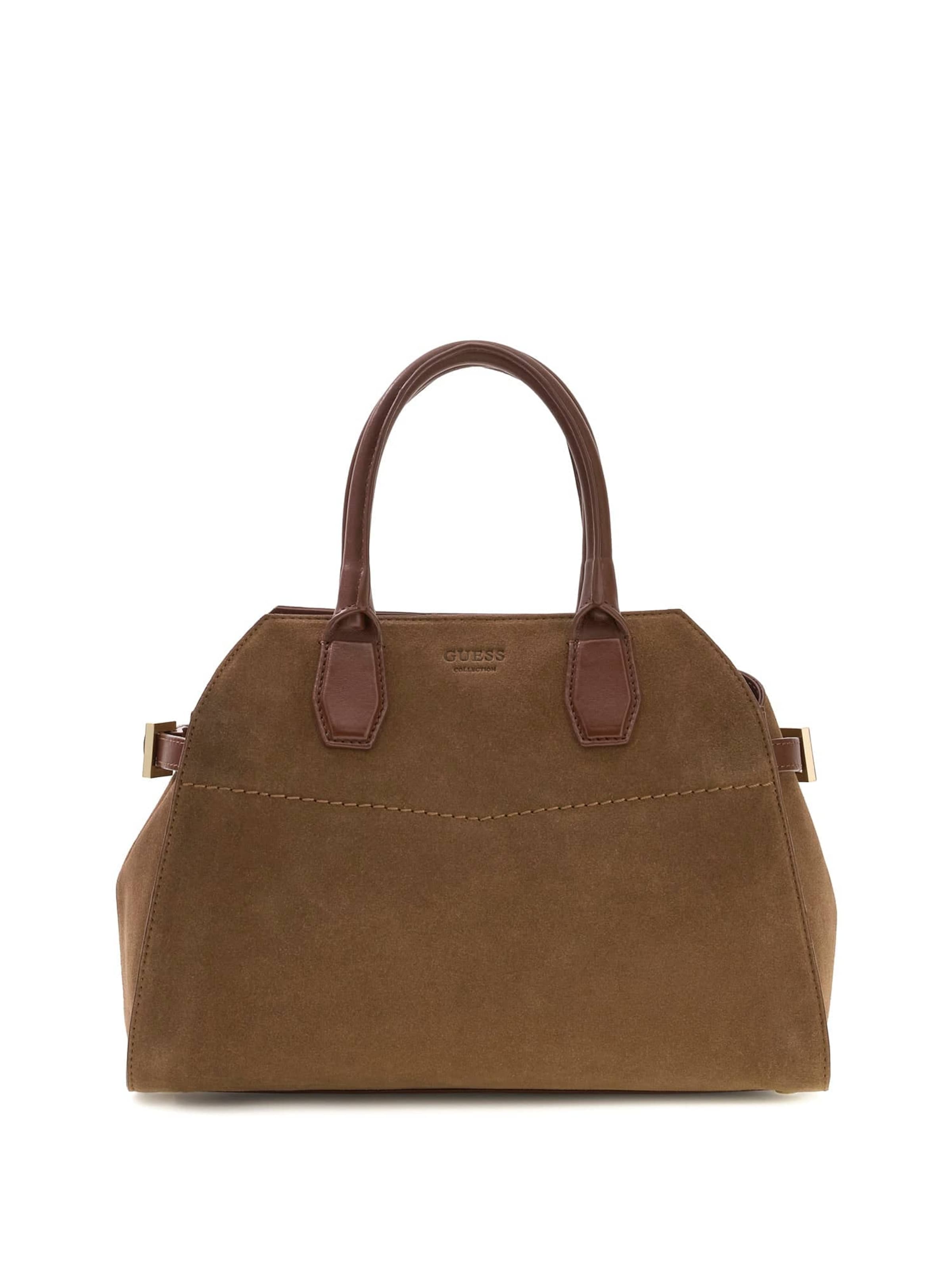 GUESS Handtasche 'Liza' in Braun: Vorderseite