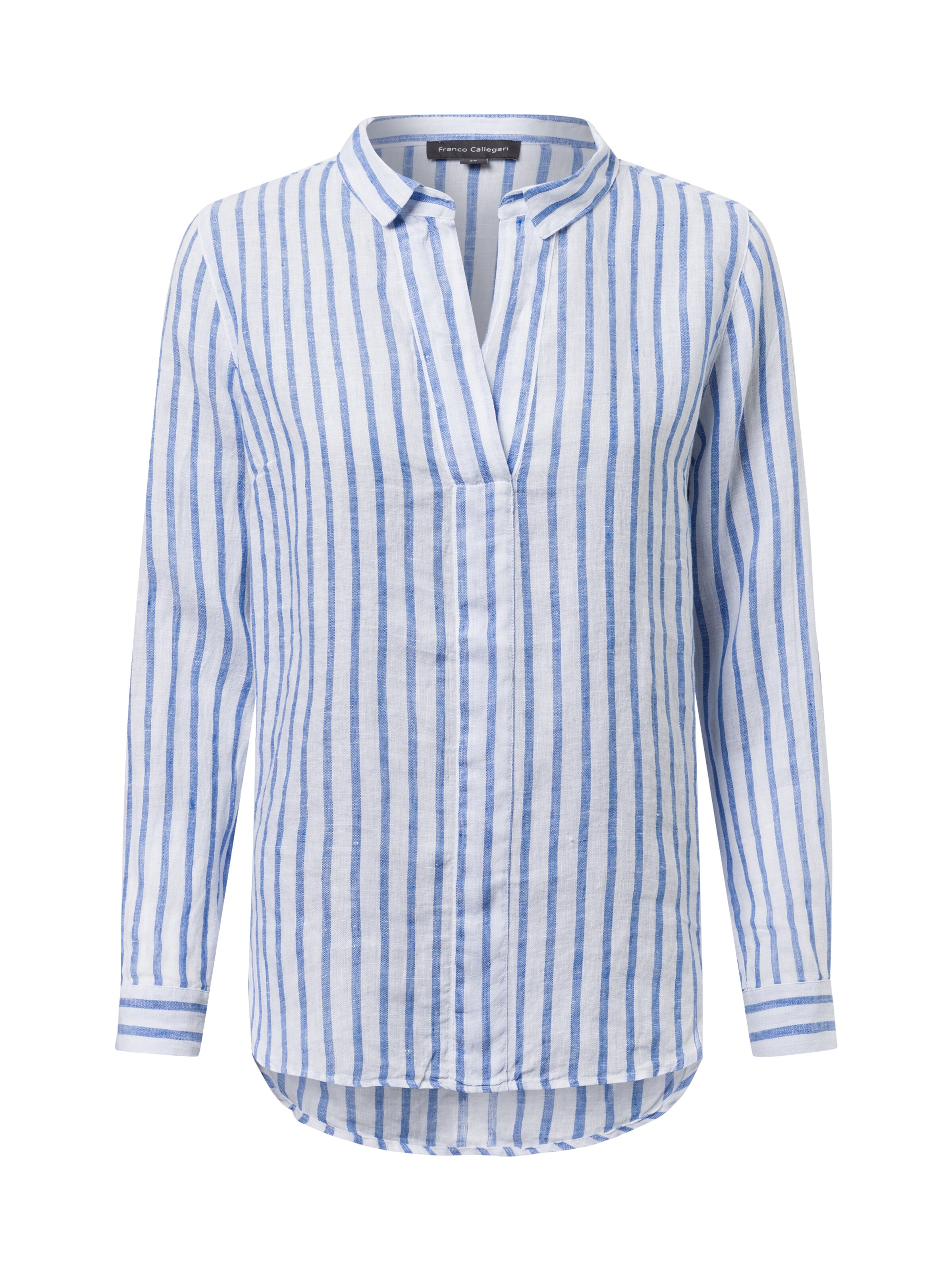 Franco Callegari Bluse in Weiß: Vorderseite