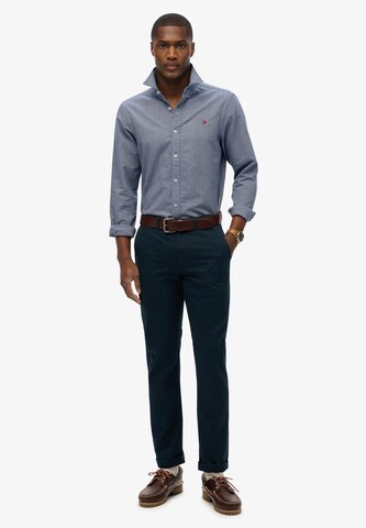 Coupe regular Chemise Superdry en bleu