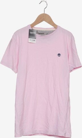 TIMBERLAND Shirt in S in Pink: front