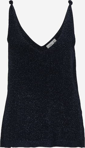 ICHI Knitted Top in Blue: front