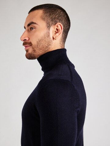 Bruun & Stengade Trui 'Saturn' in Blauw