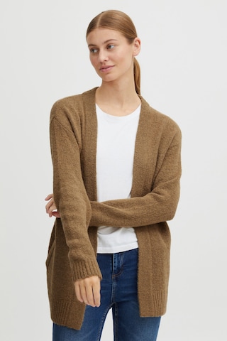 Oxmo Strickjacke in Braun: predná strana