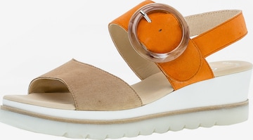 GABOR Sandals in Beige: front