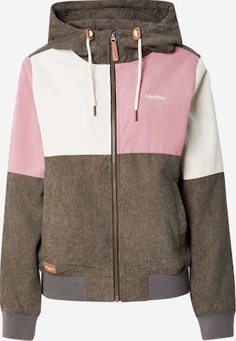 Iriedaily Jacke 'Patchy' in Grau: Vorderseite