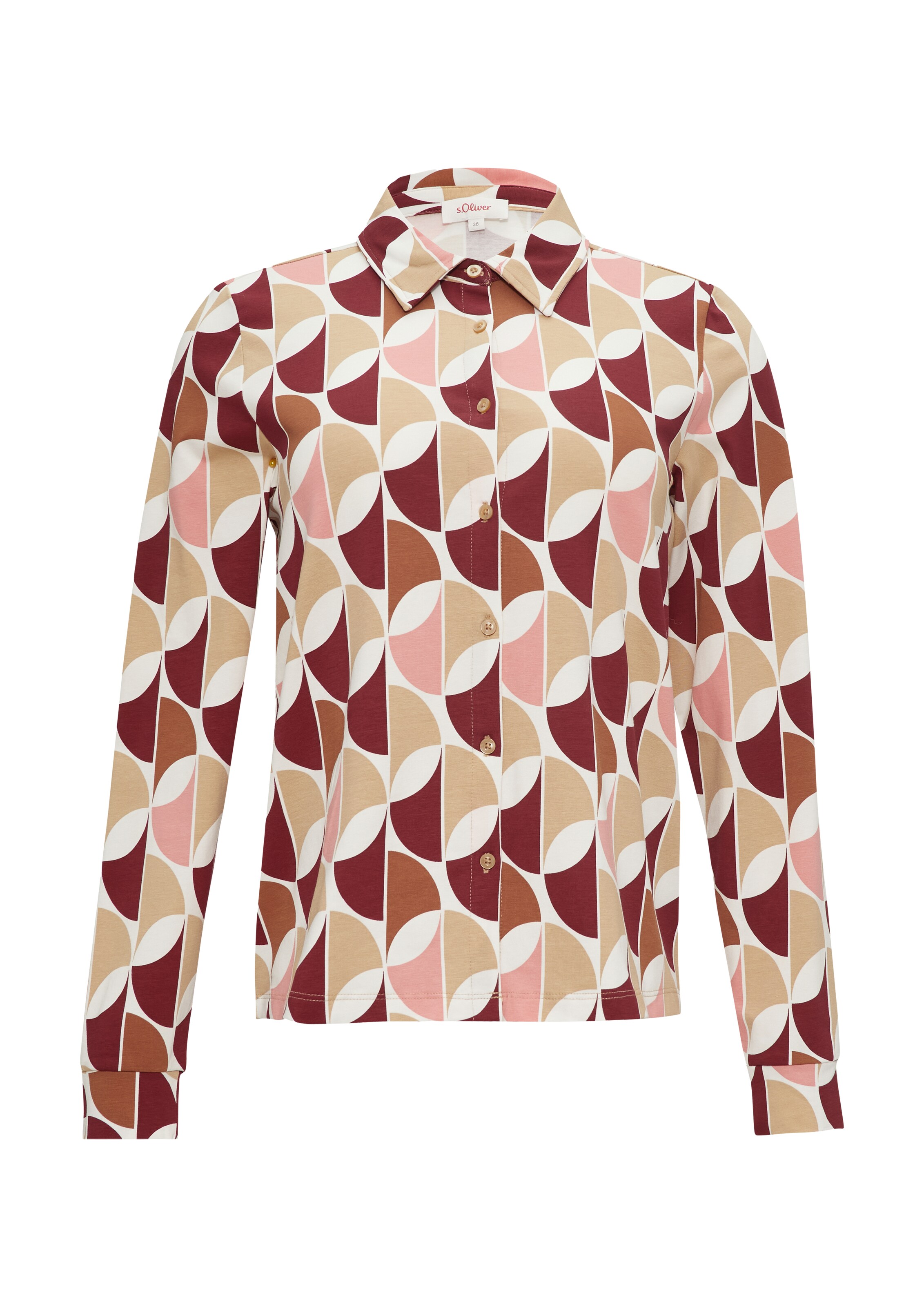 s.Oliver Blouse in Rood: voorkant