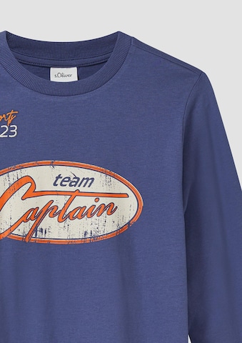 T-Shirt s.Oliver en bleu