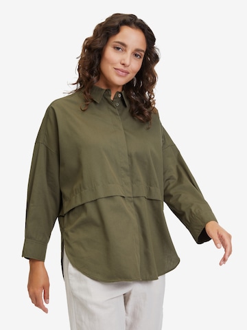 Betty & Co Blouse in Groen: voorkant