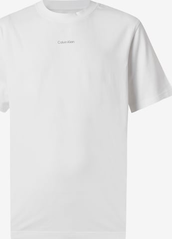 Calvin Klein JeansMajica 'EASY' - bijela boja: prednji dio