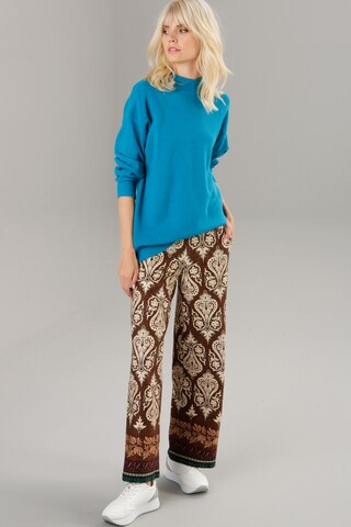 Aniston SELECTED Wide leg Pants in Beige