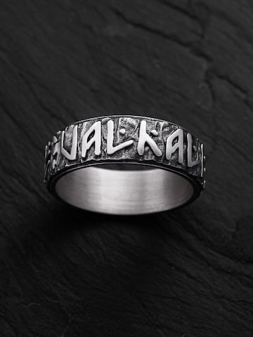 Bague 'VALHALL AWAITS ME' REYTEL en argent
