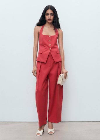 MANGO Suit Vest 'Olivia' in Red