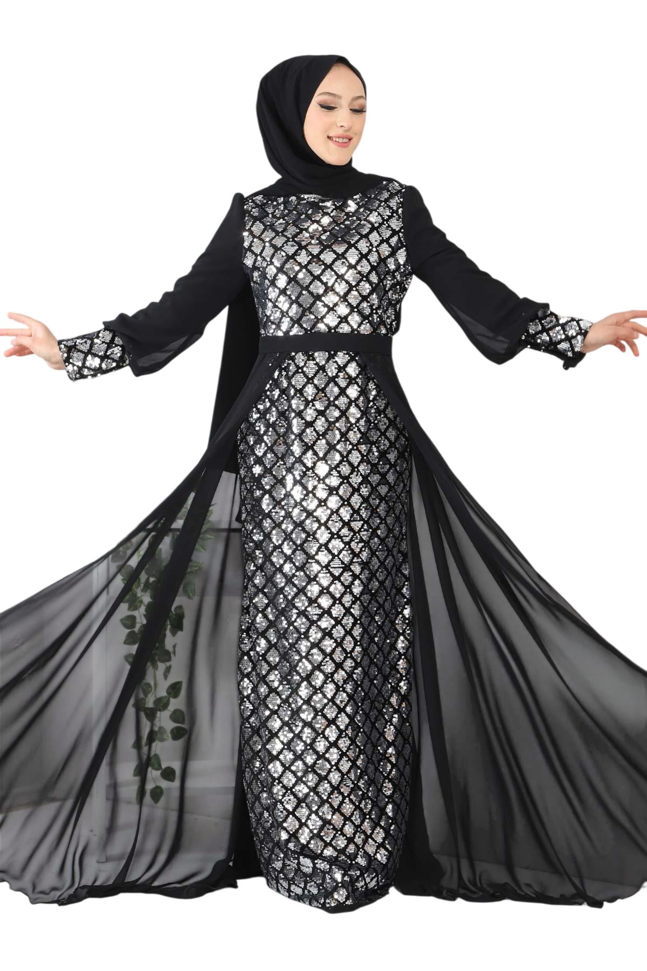 MODAMIHRAM Dress in Black