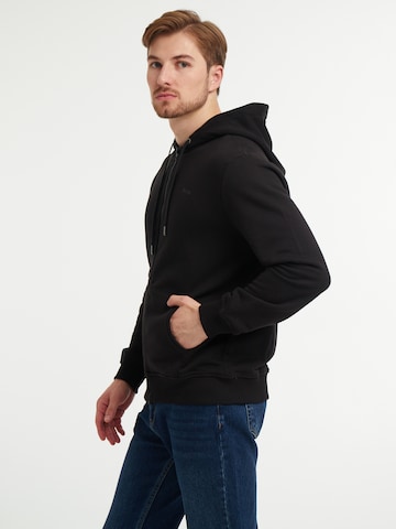 WEM Fashion Zip-Up Hoodie 'Spell' in Black