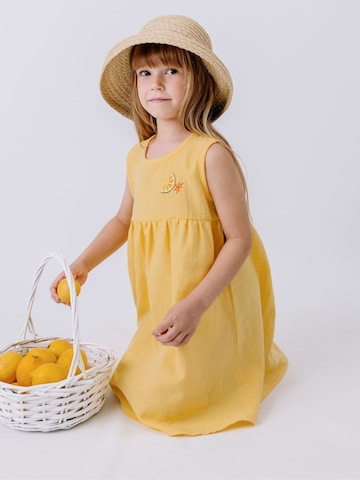 Walkiddy Dress 'Walkiddy - Golden Sun Sleeveless Dress' in Yellow