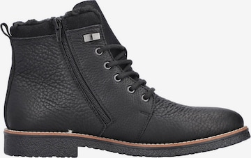 Rieker - Botas con cordones en negro