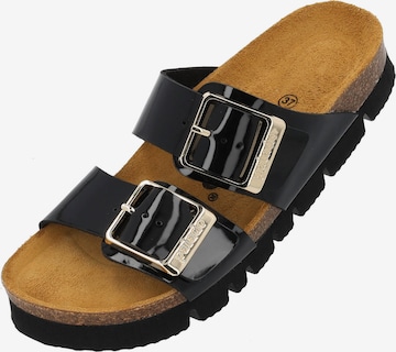 PaladoNatikače s potpeticom 'Samos EGS PL' - crna boja: prednji dio