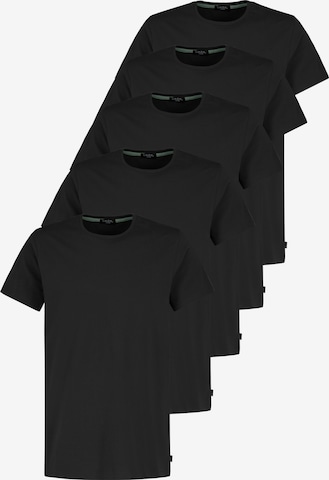 Sublevel T-Shirt in Schwarz: Vorderseite