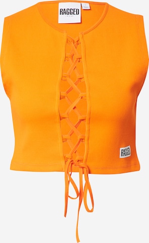 The Ragged Priest Top 'ZEAL' in Orange: front