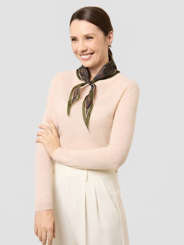 CODELLO Shawl in Brown: front