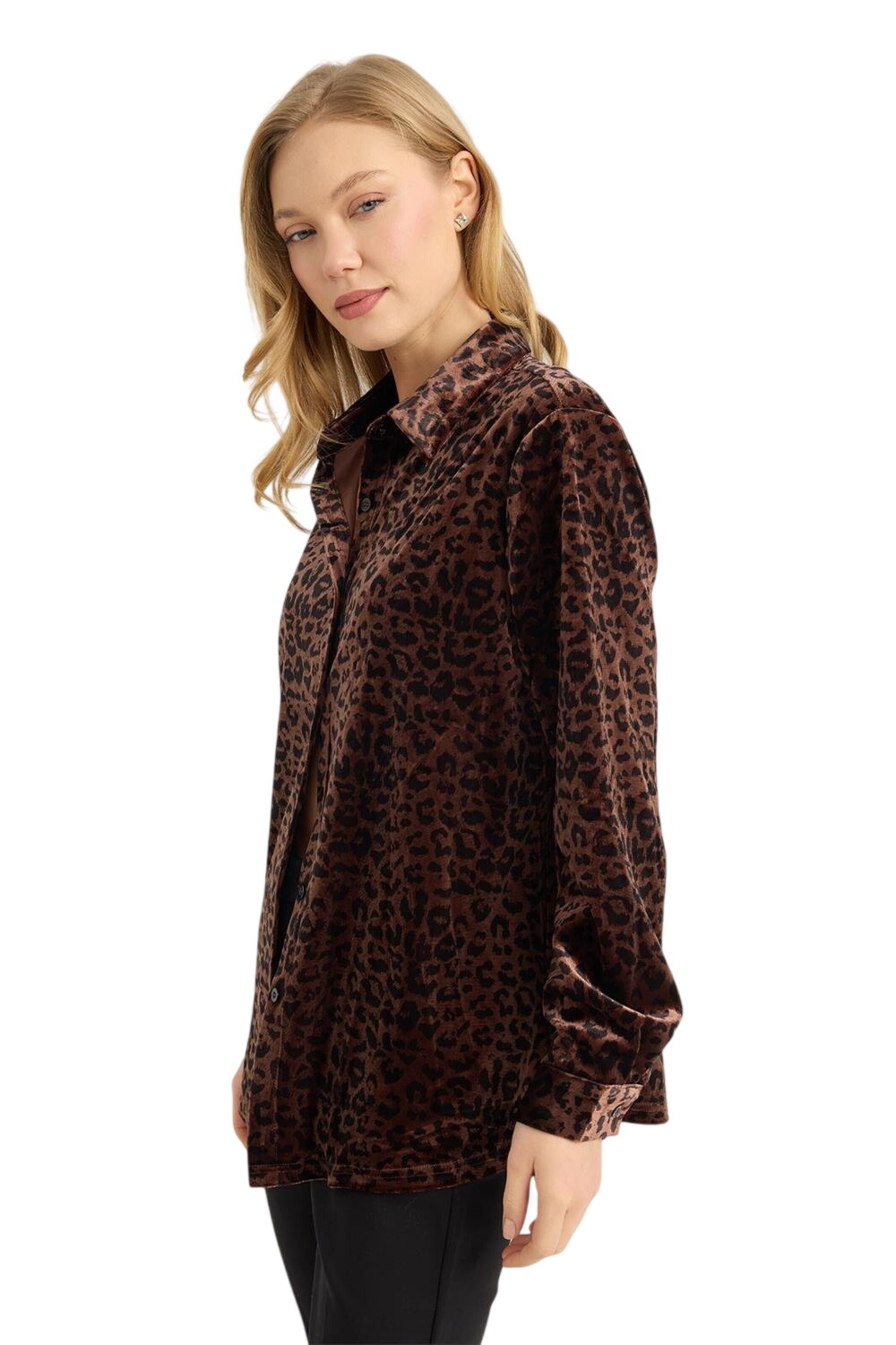 HOME STORE Blouse in Brown