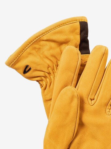 CAMEL ACTIVE Full Finger Gloves in Yellow