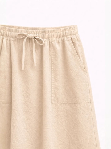 MixRay Skirt in Beige