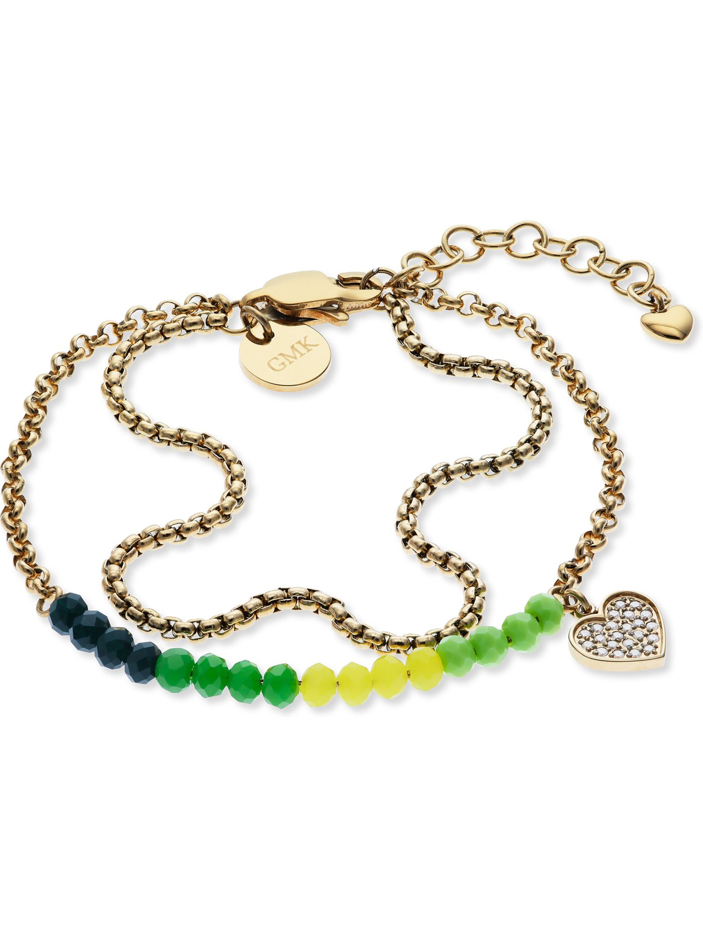 Guido Maria Kretschmer Jewellery Armband in Gelb: Vorderseite