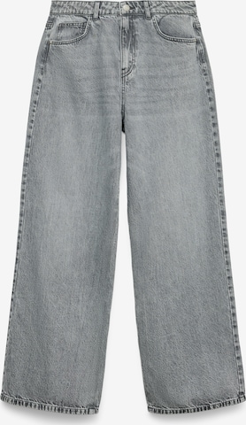 VERO MODA Wide leg Jeans 'VMKERRY' in Grijs: voorkant