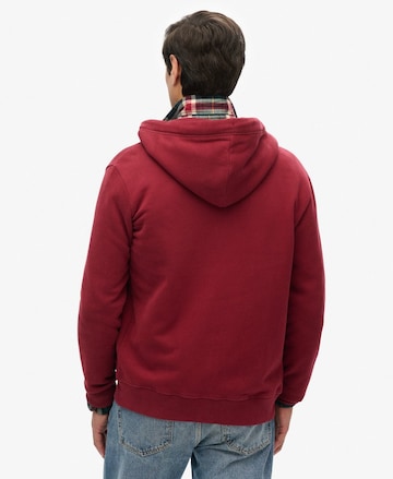 Veste de survêtement Superdry en rouge