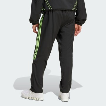ADIDAS ORIGINALS Свободный крой Штаны 'Teamgeist Adicolor' в Черный