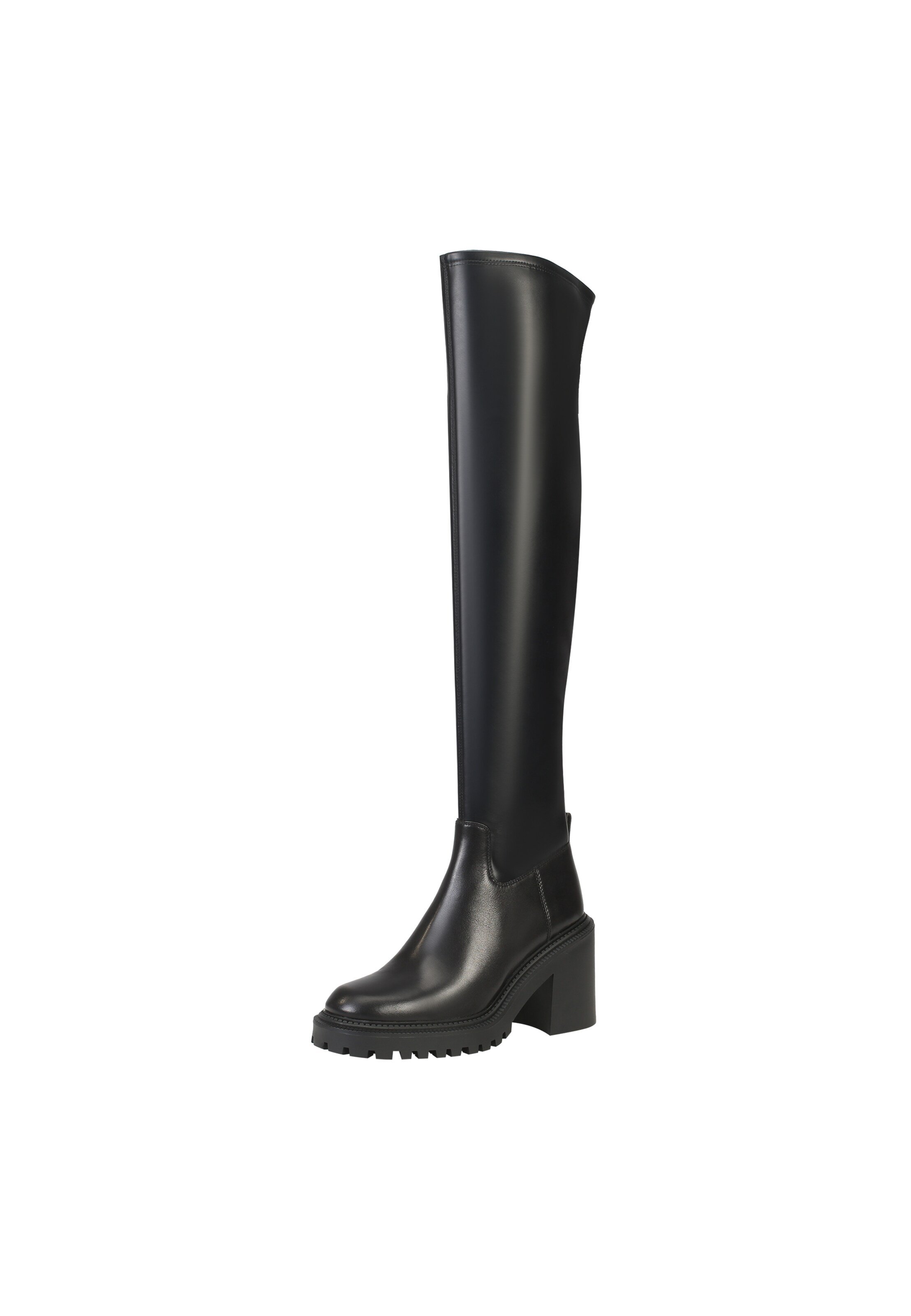 Frauen Stiefel Ekonika Overknees in Schwarz - GF35269 Frauen Stiefel Ekonika Overknees in Schwarz - GF35269