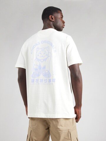 T-Shirt 'JAPAN MASCOT' ADIDAS ORIGINALS en blanc : devant