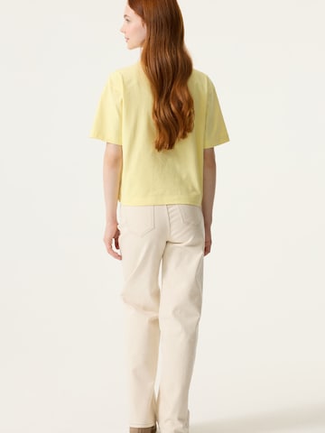 GARCIA Μπλουζάκι σε κίτρινο