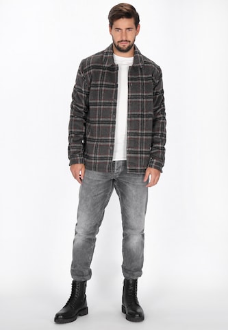 Coupe regular Chemise DreiMaster Vintage en gris