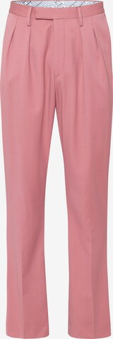 Baldessarini Pleat-Front Pants 'Cedrik' in Pink: front