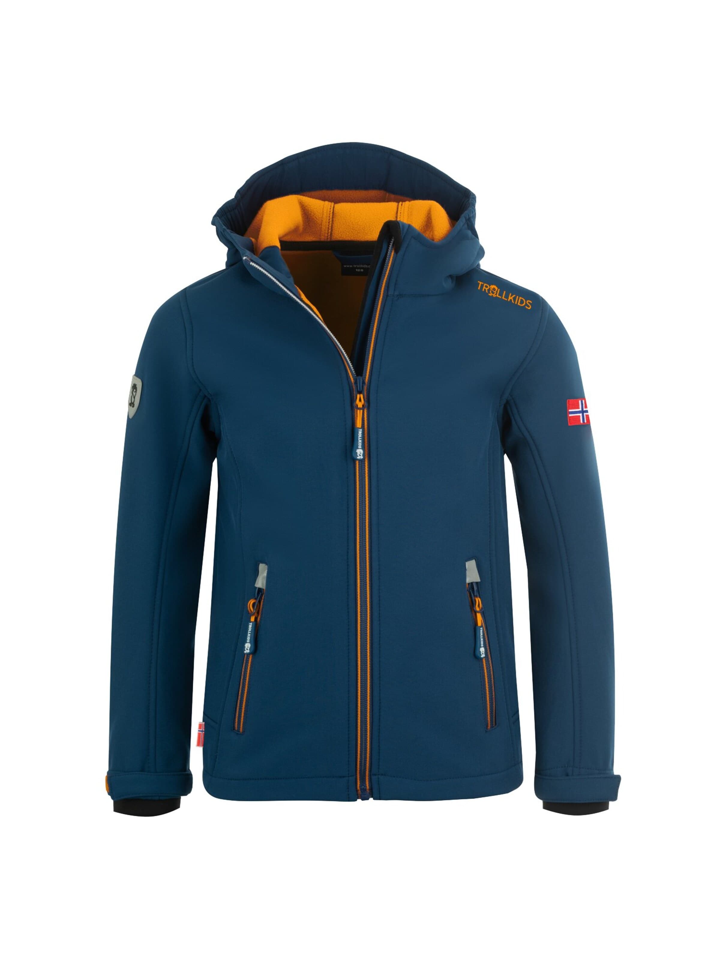 TROLLKIDS Outdoor jacket in Blue: front