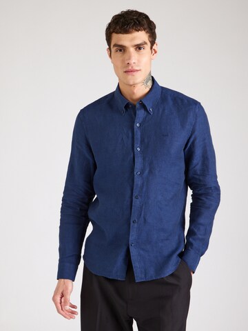 Michael Kors Regular fit Button Up Shirt in Blue: front