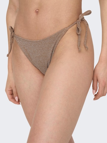 ONLY Bikini Bottoms 'EMMY' in Brown: front